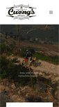 Mobile Screenshot of cuongs-motorbike-adventure.com